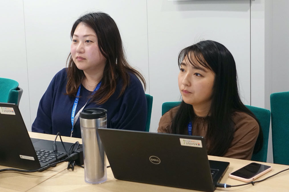 旅行事業本部 WEB販売部 販売企画課　津曲様、近谷様