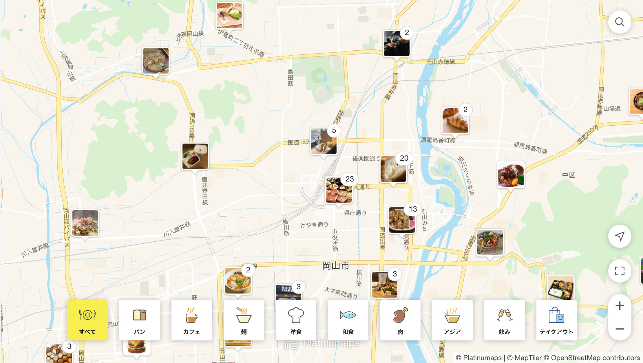 宮前テイクアウトグルメマップ
